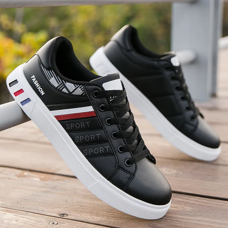 Summer Breathable PU Sneakers 143