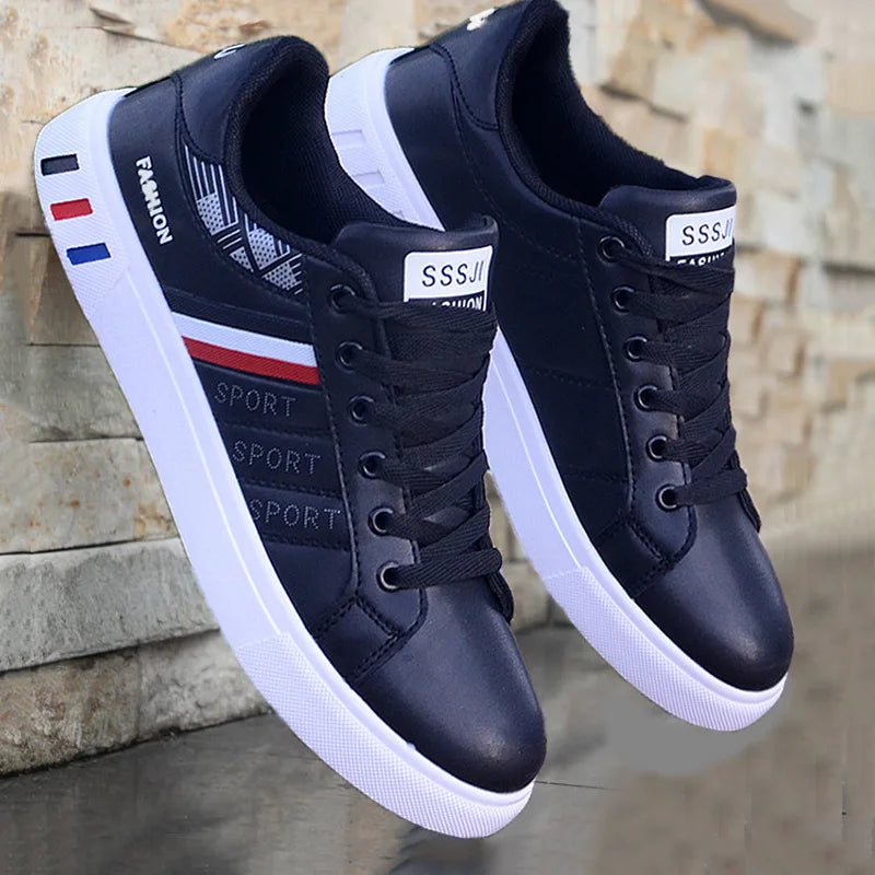 Summer Breathable PU Sneakers 143