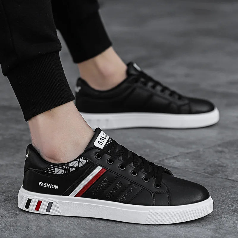 Summer Breathable PU Sneakers 143